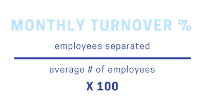 monthly turnover